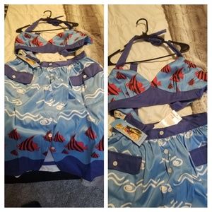 What A catch playsuit